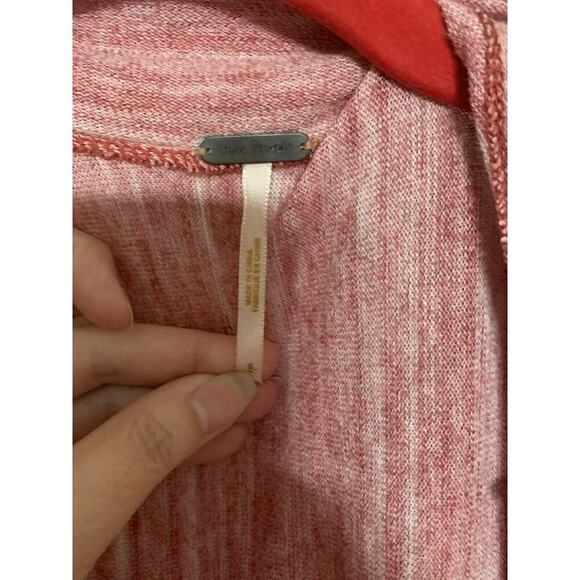 Free People Waterfall Fringe Take A Bow Cardigan Sweater Women's Size Small - Picture 5 of 8